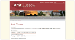 Desktop Screenshot of amt-ziethen.de